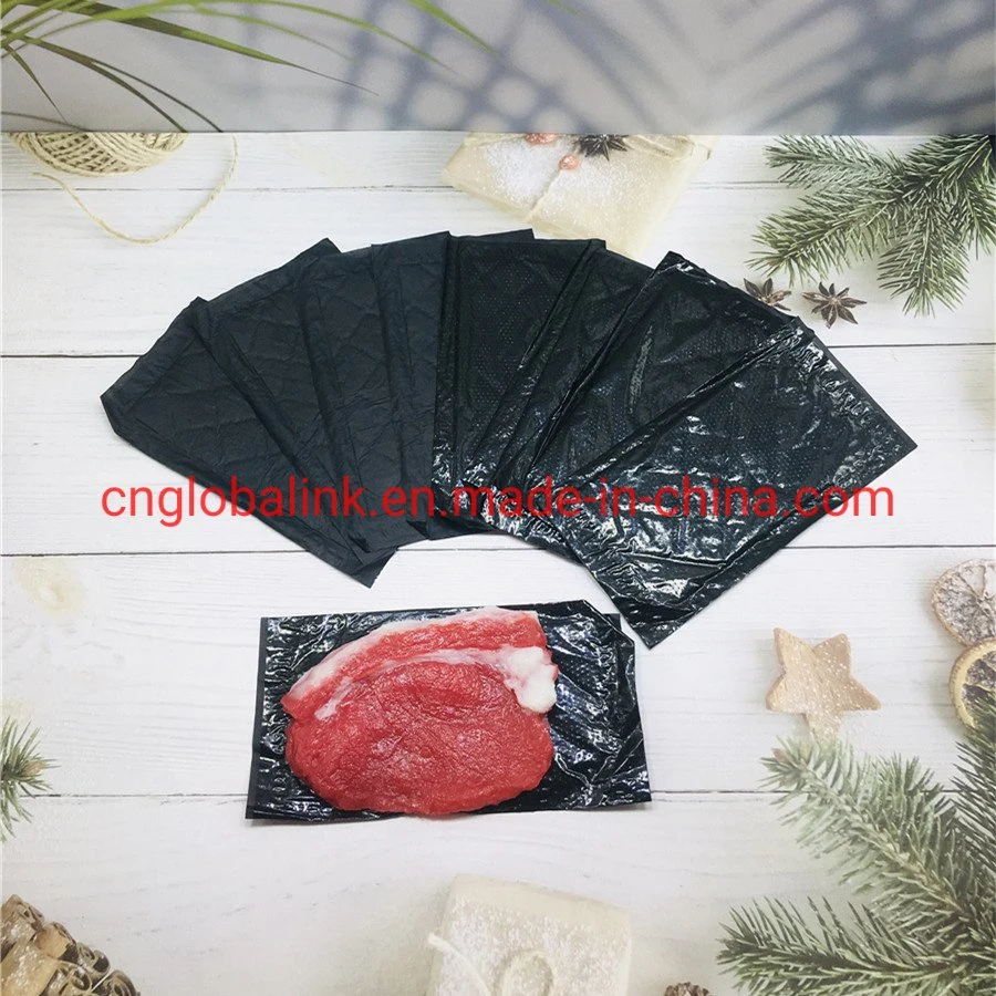 Disposable Absorbent Meat Pad with White Color